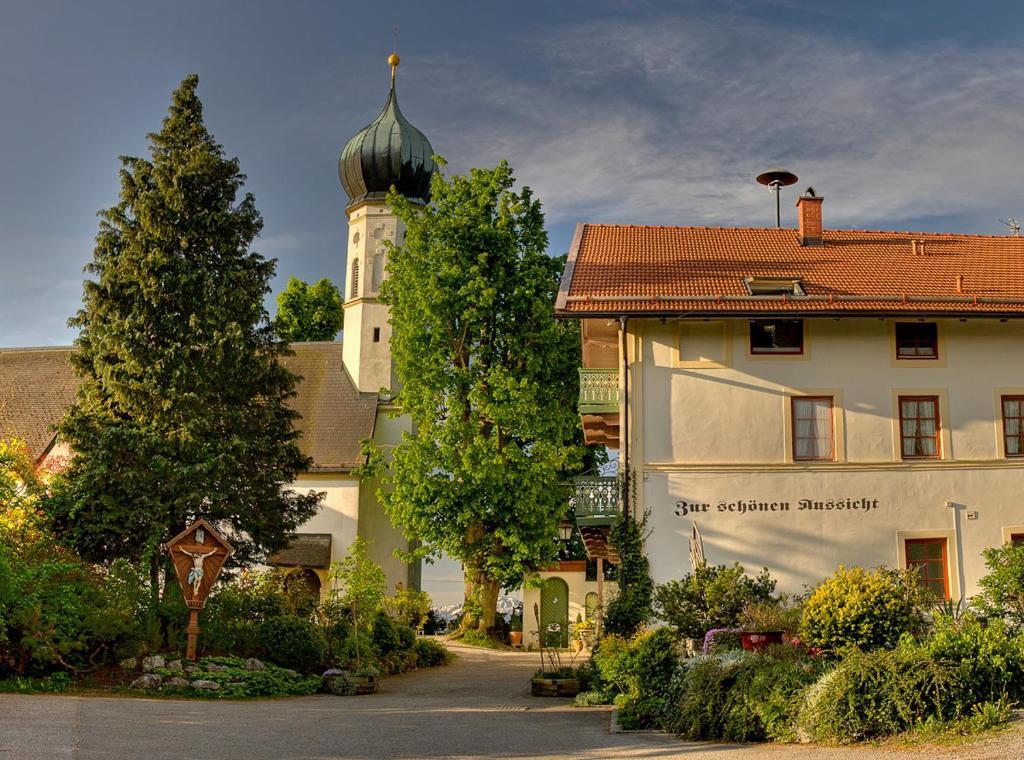 Hotel Zur Schonen Aussicht Feldkirchen-Westerham Esterno foto